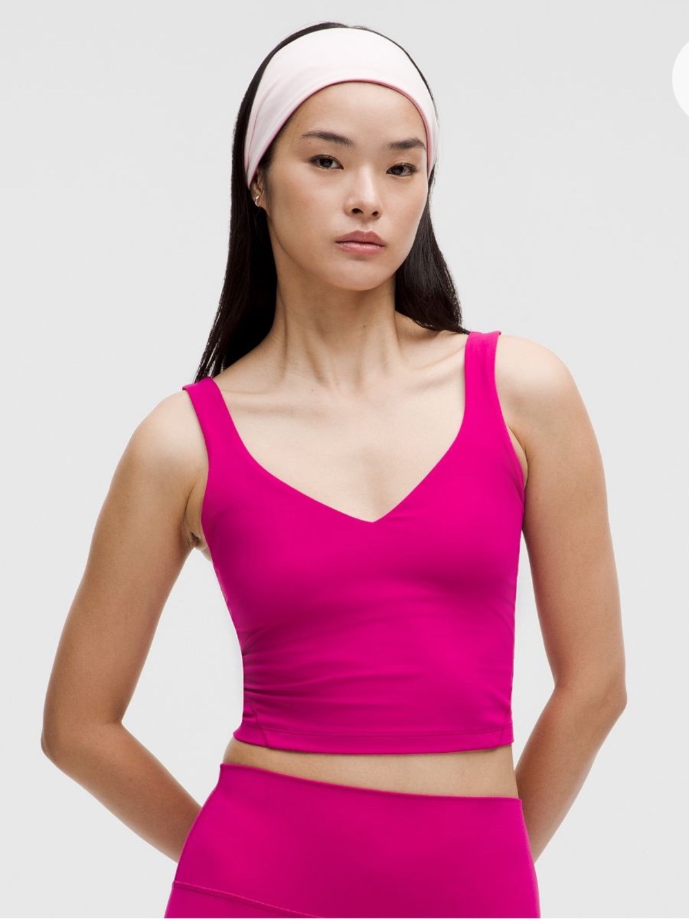 NWT Lululemon Align Crop Tank Top Ripened Raspberry - 2